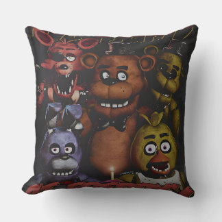 Cojín Decorativo Five Nights at Freddy's Throw Pillow