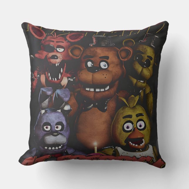 Cojín Decorativo Five Nights at Freddy's Throw Pillow (Anverso)
