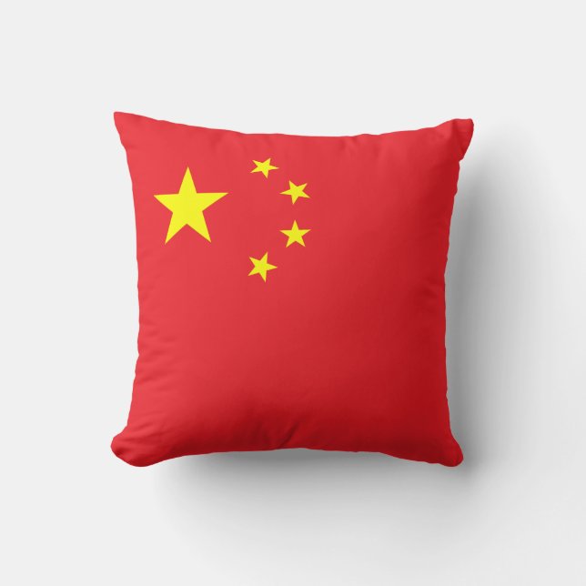Cojín Decorativo Flag of China (Anverso)