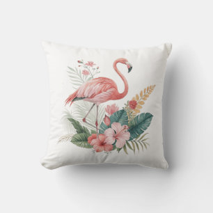 Cojín Decorativo Flamenco Con Flores