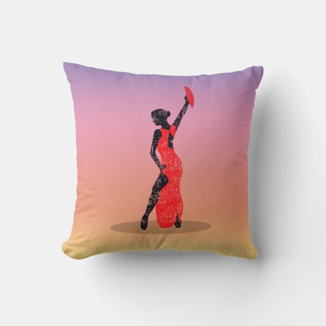 Cojín Decorativo Flamenco Dancer (Anverso)