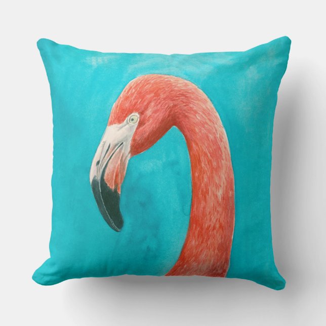 Cojín Decorativo Flamingo (Anverso)