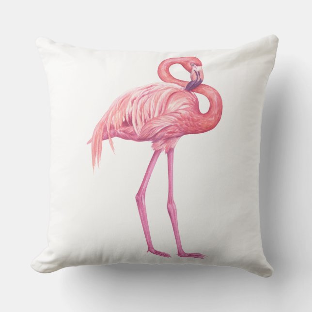 Cojín Decorativo Flamingo 2 (Anverso)