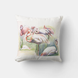 Cojín Decorativo Flamingo Fiesta Pillow