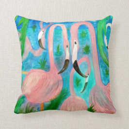 Cojín Decorativo Flamingo Fiesta Pillow