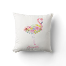 Flamingo Nursera Personalizado Pillow