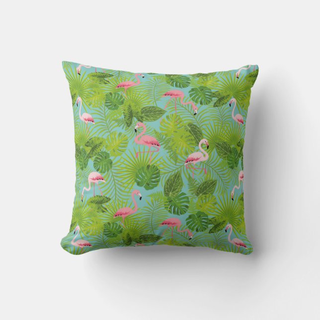 Cojín Decorativo Flamingo Pillowcase (Anverso)