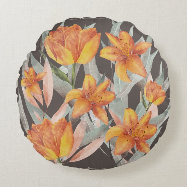 COJÍN DECORATIVO FLAMINGOS (Anverso)