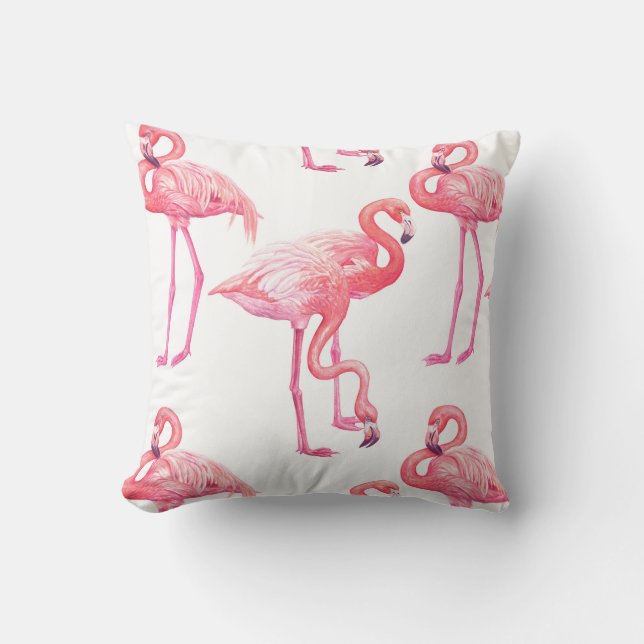 Cojín Decorativo Flamingos (Anverso)