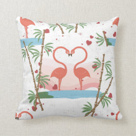 Cojín Decorativo Flamingos