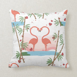 Cojín Decorativo Flamingos