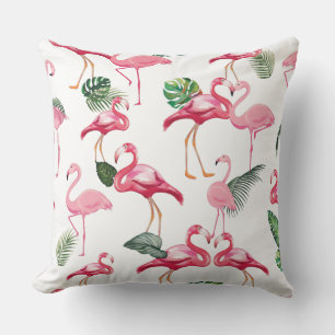 Cojín Decorativo Flamingos Aman Patrón