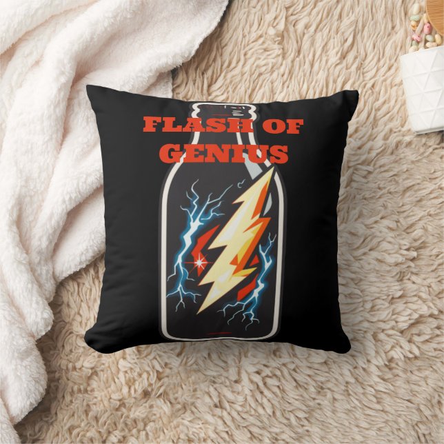 Cojín Decorativo Flash de genio (Manta)