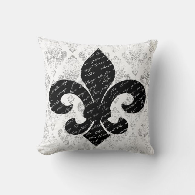 Cojín Decorativo Fleur De Lis (Anverso)