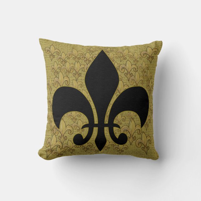 Cojín Decorativo Fleur de lis pillow (Anverso)