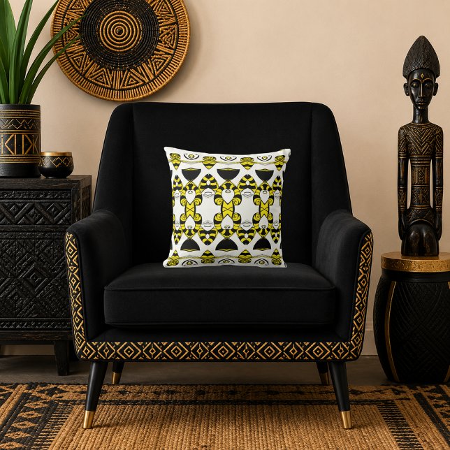 Cojín Decorativo Fleur Royale Dorada (Subido por el creador)
