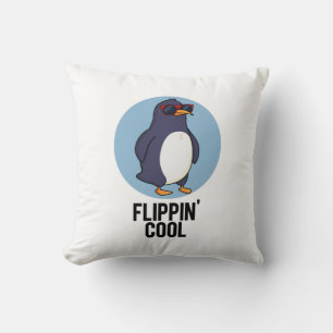 Cojín Decorativo Flippin Guay Funny Penguin Pun