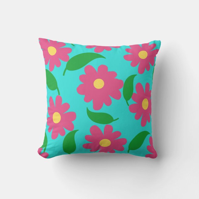 Cojín Decorativo Flor (Anverso)