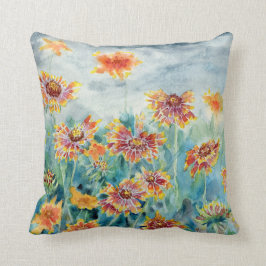 Cojín decorativo "Flor abierta"