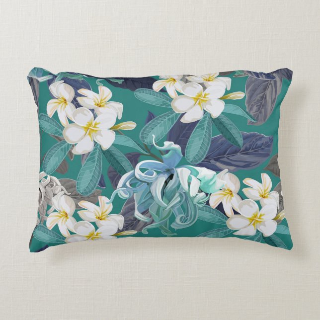 Cojín Decorativo flor Accent Pillow (Anverso)