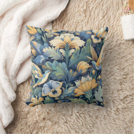 Cojín Decorativo Flor arte Morris