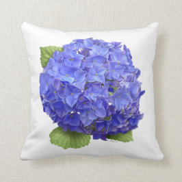 Cojín Decorativo Flor azul de hidrangea
