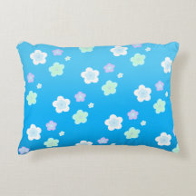 Flor azul floral Gradiente de color