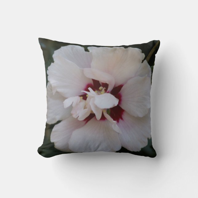 Cojín Decorativo Flor blanca (Anverso)