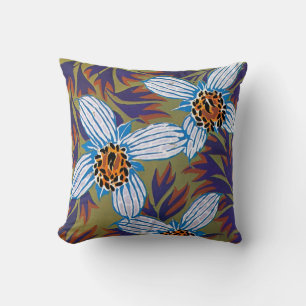 Cojín Decorativo Flor blanca Art Decó de Seguí - Pillow