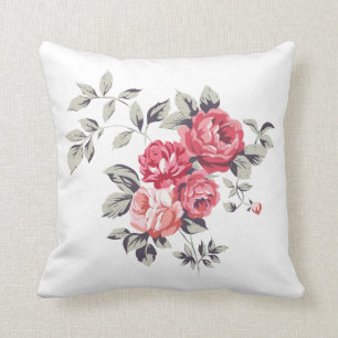 Cojín Decorativo flor clásica