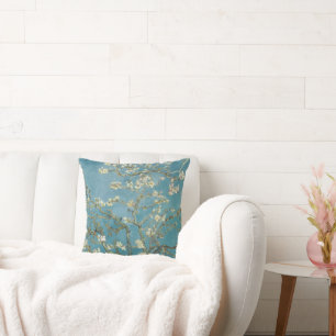 Cojín Decorativo Flor de almendras de Vincent van Gogh (1890)
