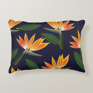 Cojín Decorativo Flor de ave del paraíso