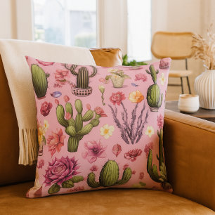 Cojín Decorativo Flor de Cactus