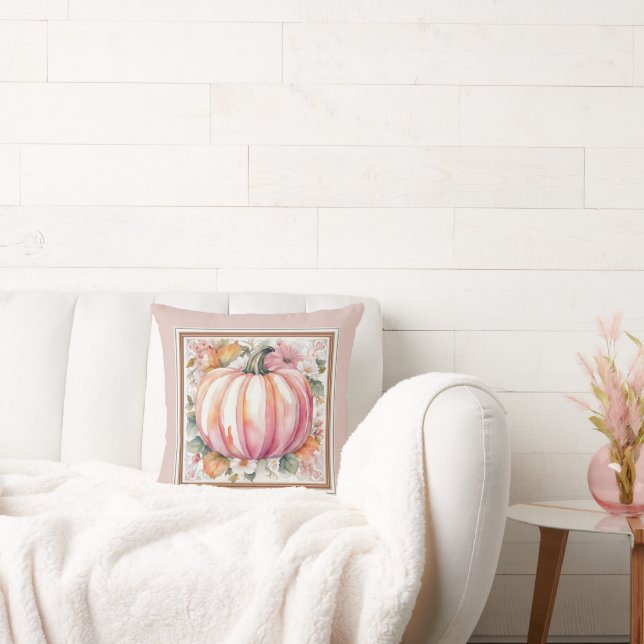 Cojín Decorativo Flor de calabaza de otoño (Sofá)