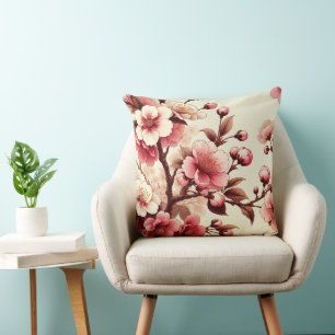 Cojín Decorativo Flor de Cerezo