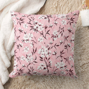 Cojín Decorativo Flor de cerezo blanco