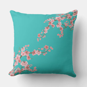 Cojín Decorativo Flor de Cerezo Italiana