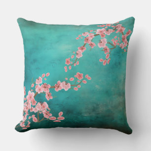 Cojín Decorativo Flor de Cerezo Italiana