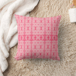 Cojín Decorativo Flor de encaje rosa