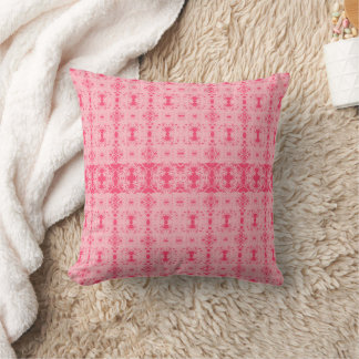 Cojín Decorativo Flor de encaje rosa