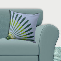 Flor de Estrella de Cuarto de Étnico Azul y Verde