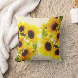 Cojín Decorativo Flor de girasol