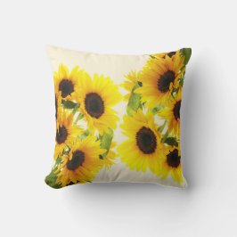 Cojín Decorativo Flor de girasol