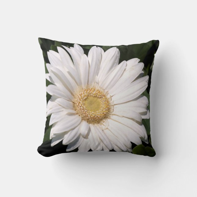 Cojín Decorativo flor de la margarita (Anverso)