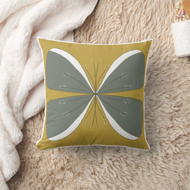 Cojín Decorativo Flor de mariposa (Manta)