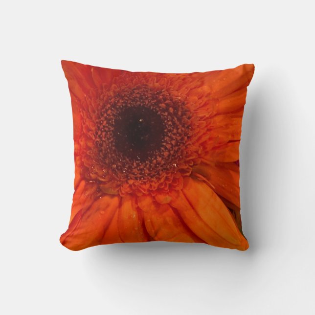 Cojín Decorativo Flor de Naranja (Anverso)