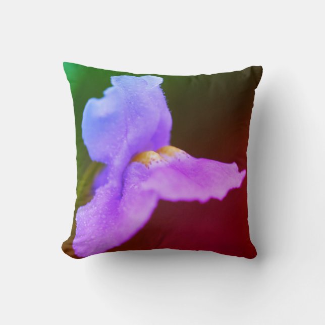 Cojín Decorativo Flor de orquídeas silvestres  (Anverso)