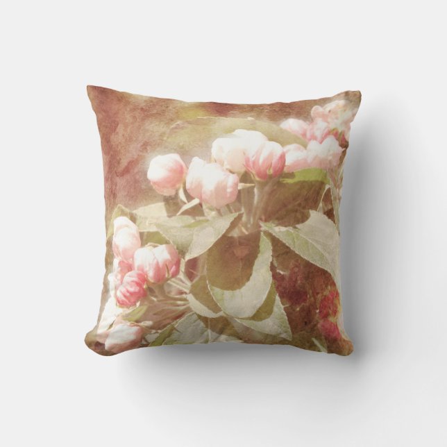 Cojín Decorativo Flor de primavera (Anverso)