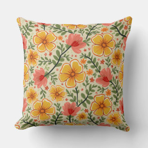 Cojín Decorativo Flor de primavera