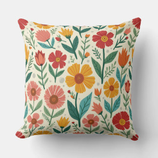 Cojín Decorativo Flor de primavera